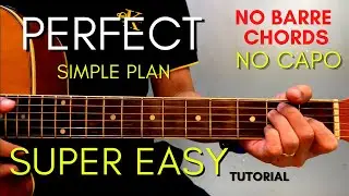 Perfect Chords - Simple Plan  (Easy Guitar Tutorial for Beginners)