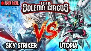 Sky Striker Vs Onomat Utopia Yu-Gi-Oh! Locals Feature Match | Live Duel