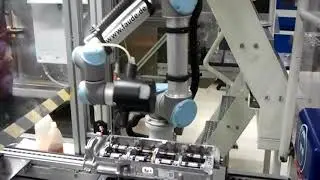Beölen mit UR Cobot