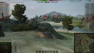 AMX 13 90 отличный бой World of Tanks