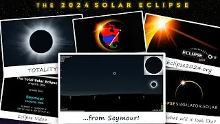 The Total Solar Eclipse of April 8, 2024 from Seymour, IN