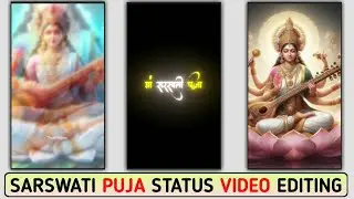 Basant panchmi special video editing || sarswati puja status video editing