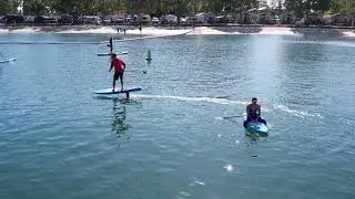 First time on KALAMA 7’8 Barracuda and Gofoil 1125