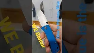 Blue WE Knives Banter, yes or No? KnifeBuyersGuide.com
