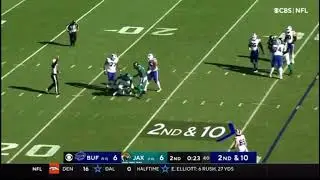 Josh Allen Sacked By Josh Allen 😳
