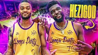 JE JOUE AU BASKET AVEC HEZI GOD !