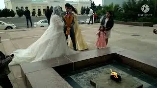 Русскоязычная свадьба в Туркменистане 🇹🇲❤️🇷🇺❤️🇦🇲 часть3