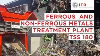 Ferrous and non ferrous metals shredding plant | Shredder TSS 180