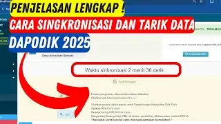 Cara Singkronisasi Dapodik | Mudah - Dapodik 2025