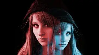 Double Color Exposure Effect in GIMP