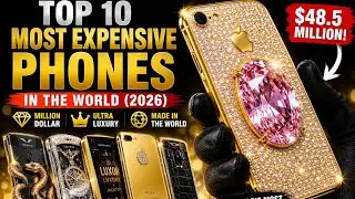 Top 10 Most Expensive Phones in the World (2026) | $48.5 Million Smartphone!