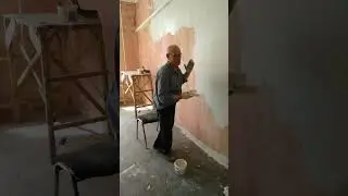 "Супертехнология" малярного ремонта кабинета минсельхоза.
