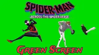 Spider man miles morales green screen #greenscreen #spidermanmilesmorales #2024