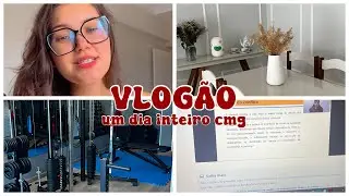 VLOGÃO | um dia comigo (em casa)