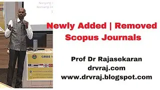 Scopus l Latest list of removed and added Journals  