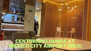 (Score: 7/10) Centurion Lounge Mexico City Airport (MEX) - PRE-SECURITY