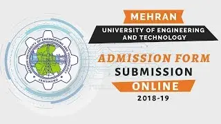 Muet Admission Form Online Registration | Mehran University of Engineering and Technology