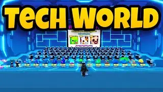 Pet Sim 99 TECH WORLD! | Update 6