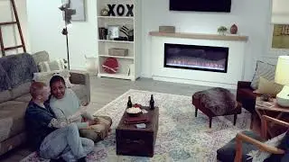 DIY Electric Fireplace with Mantel: SimpliFire Boyd Built-Out Kit