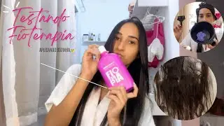 TESTEI A FIOTERAPIA DA GOLD SOZINHA 💖😰