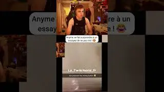 Anyme gets caught in a try not to laugh