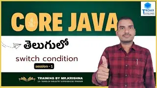 Switch Condition Session 1 || Java Telugu For Beginners || Java Training in KPHB || Java Online