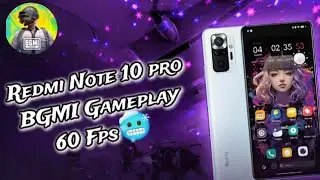 Redmi note 10 pro Bgmi test 60 Fps🥶🔥, super smooth, extreme 