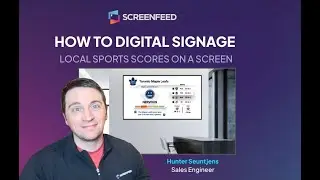 Get Local Sports Scores on your Screen