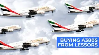 Emirates Will Buy 5 Airbus A380s From Lessor For $200 Million