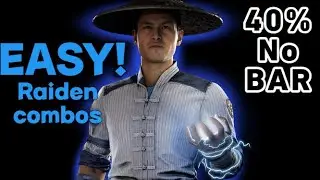 Mortal Kombat 1: Raiden 40% COMBO Tutorial EASY !