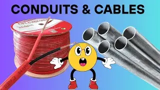 الاسلاك والمواسير لمنظومة الانذار - CONDUITS & CABLES