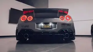 Flame Spitting R35 GTR 4K