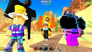 Toilet Tower Defence в Roblox!