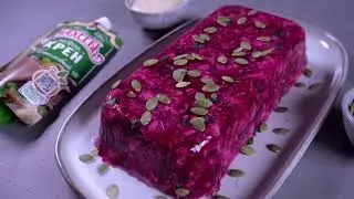 Террин из свинины со свеклой и хреном