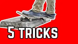 5 Easy Skateboarding Tricks For Beginners