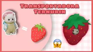 TRANSPORTADORA PARA TERNURINES DE FRESA 🍓| Squishies ayo