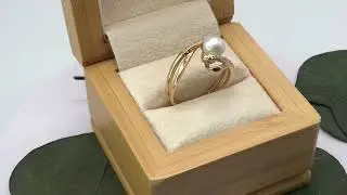 Золотое кольцо с бриллиантами.Царицыно.Артикул: 665911