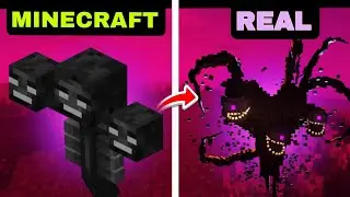 Minecraft MOBS IN REAL LIFE 🍷😱 Part -3