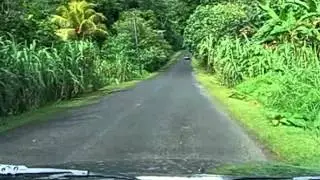 Driving to work at Congress in the Federated States of Micronesia
