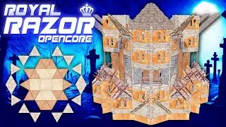 ROYAL RAZOR 3x1 • Torturous Trio Base • Open Core • China Wall Base • RUST