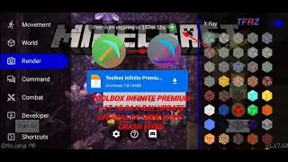 TOOLBOX FOR MCPE 1.17.10 INFINITE TIME X-RAY UPDATE BY FARIZ MCPE CRASH FIXED