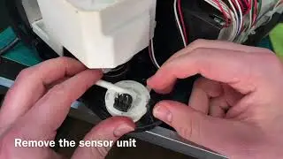 How to maintain or replace the flow meter (flow control meter) Siemens automatic coffee machine EQ.6