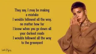 Halsey  - GRAVEYARD (Lyrics)