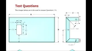 SOLIDWORKS CSWA EXAM QUESTION #3 (Sheet Metal)
