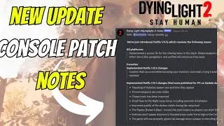 New Update 1.11.3 Just Fixed A Big Issue In Dying Light 2