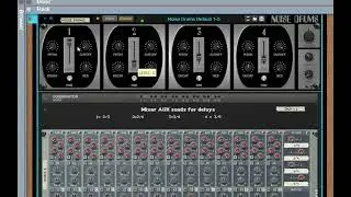 Reason 12 Combinator: Noise Drums