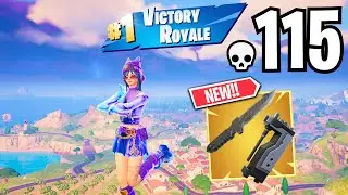 115 Elimination Solo vs Squads WINS Full Gameplay (Fortnite Chapter 5 Season 1)!