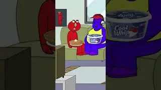 Shorts: Barney And Elmo Argue Over "Cool Quip" #shorts