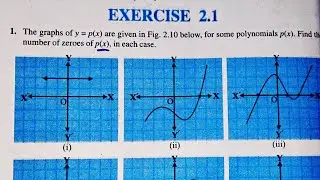 Class 10th Polynomials 2.1 Math CBSE NCERT
