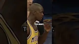 Michigan called TOO MANY timeouts during the 1993 natty 